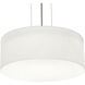 Anton 2 Light 12 inch Satin Nickel Pendant Ceiling Light