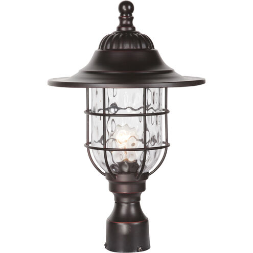 Fairmont 1 Light 18.13 inch Oiled Bronze Gilded Outdoor Post Mount, Large