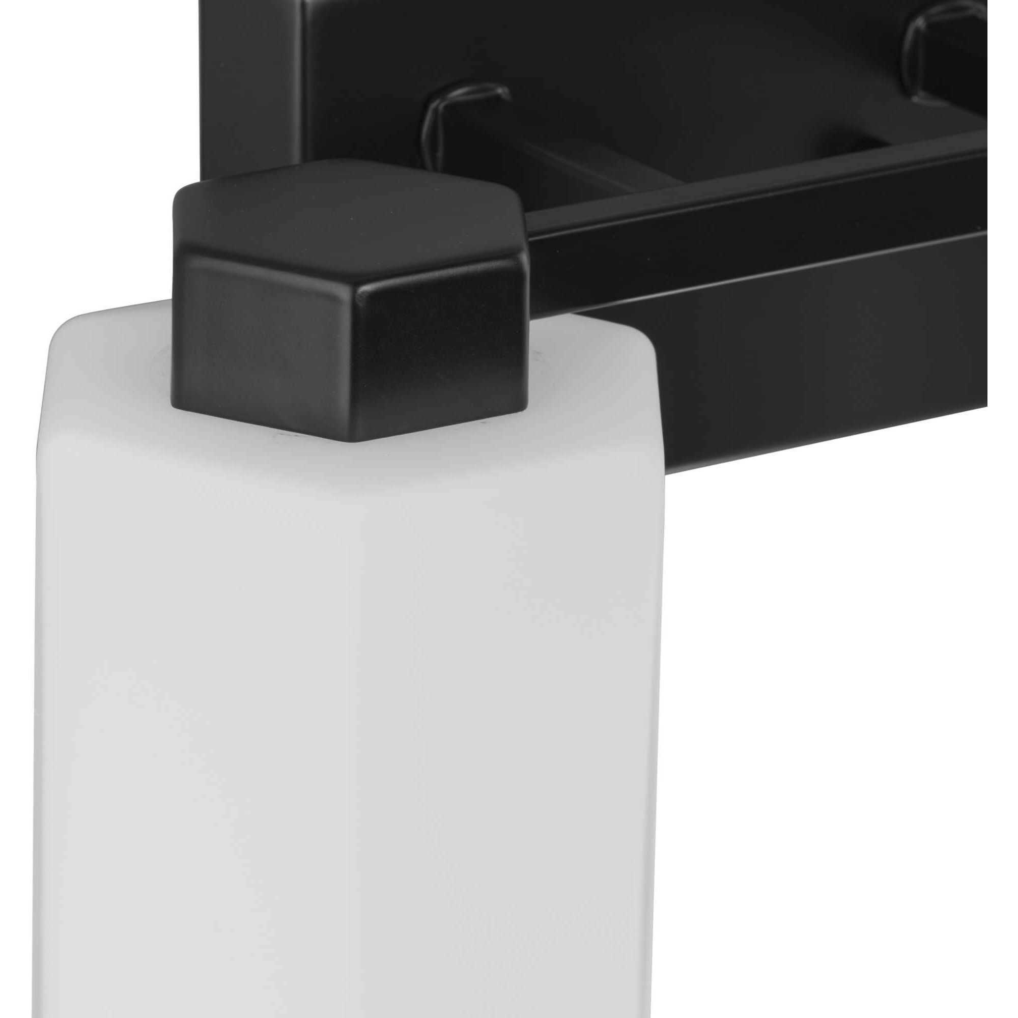 Estrada 4 Light 31.25 inch Matte Black Bathroom Vanity Light Wall Light