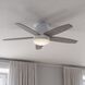 Armon 19.1 inch White with White-Gray Elm Blades Ceiling Fan