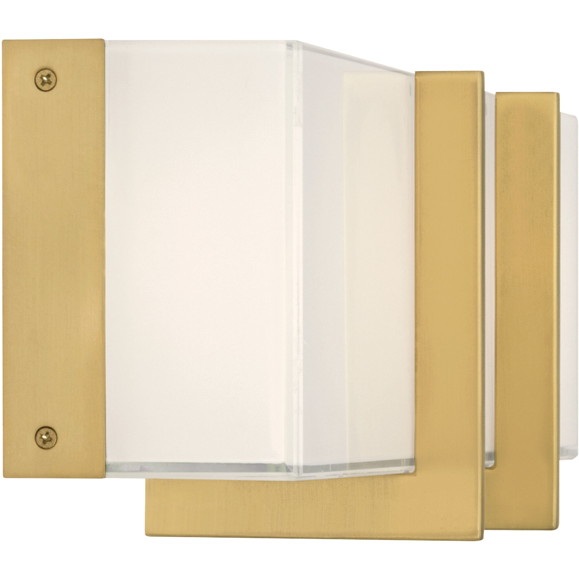 High Rise LED 24.25 inch Legacy Brass Bath Bar Wall Light