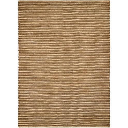 Ganges 130 X 94 inch Brown Rug in 8 x 11