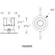 Pop-in LED White Complete Kit Recessed Lighting