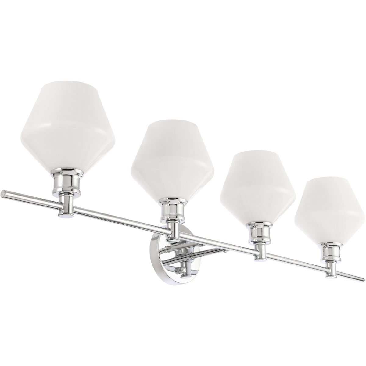 Rochester 4 Light 38 inch Chrome Wall sconce Wall Light