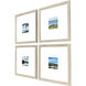 On the Water Blue and Green Framed Art