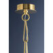 Huntington LED 60 inch Aged Old Bronze Chandelier Ceiling Light