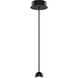 Horoscope 1 Light 6 inch Satin Dark Gray Pendant Ceiling Light