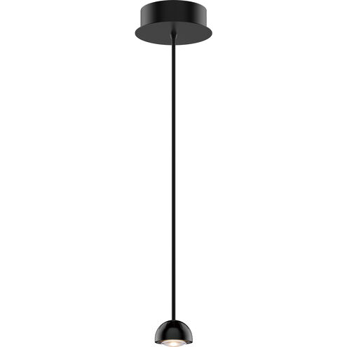 Horoscope 1 Light 6 inch Satin Dark Gray Pendant Ceiling Light