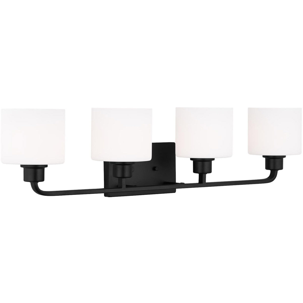 Canfield LED 31.88 inch Midnight Black Wall Bath Fixture Wall Light