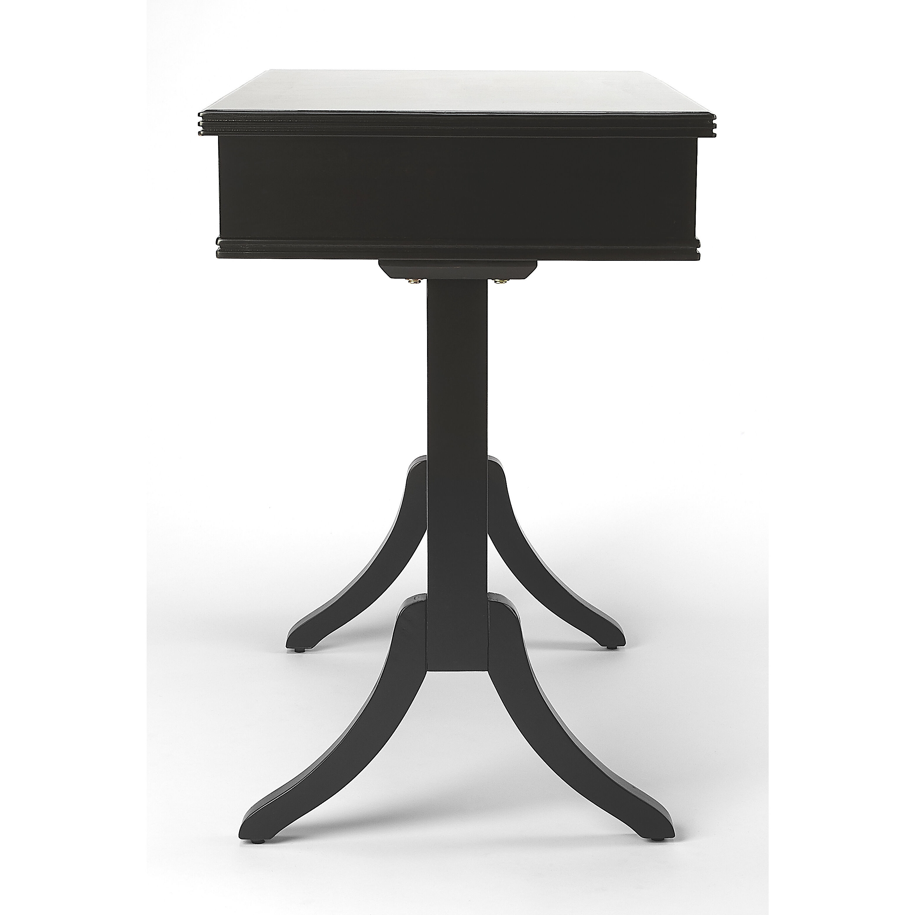 Masterpiece Alta  36 X 20 inch Black Desk & Secretary