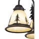 Yosemite LED Burnished Bronze Convertible Light Kit