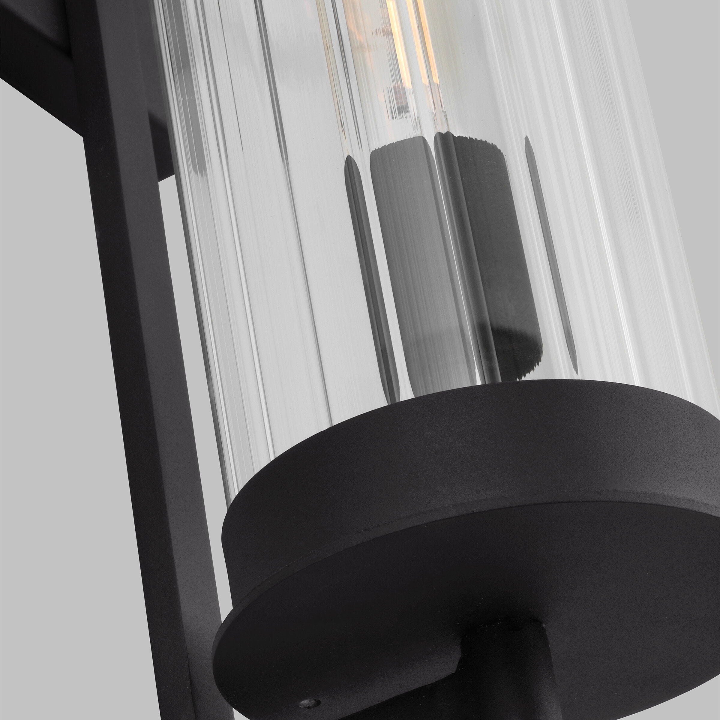 Alcona 1 Light 24 inch Black Outdoor Wall Lantern