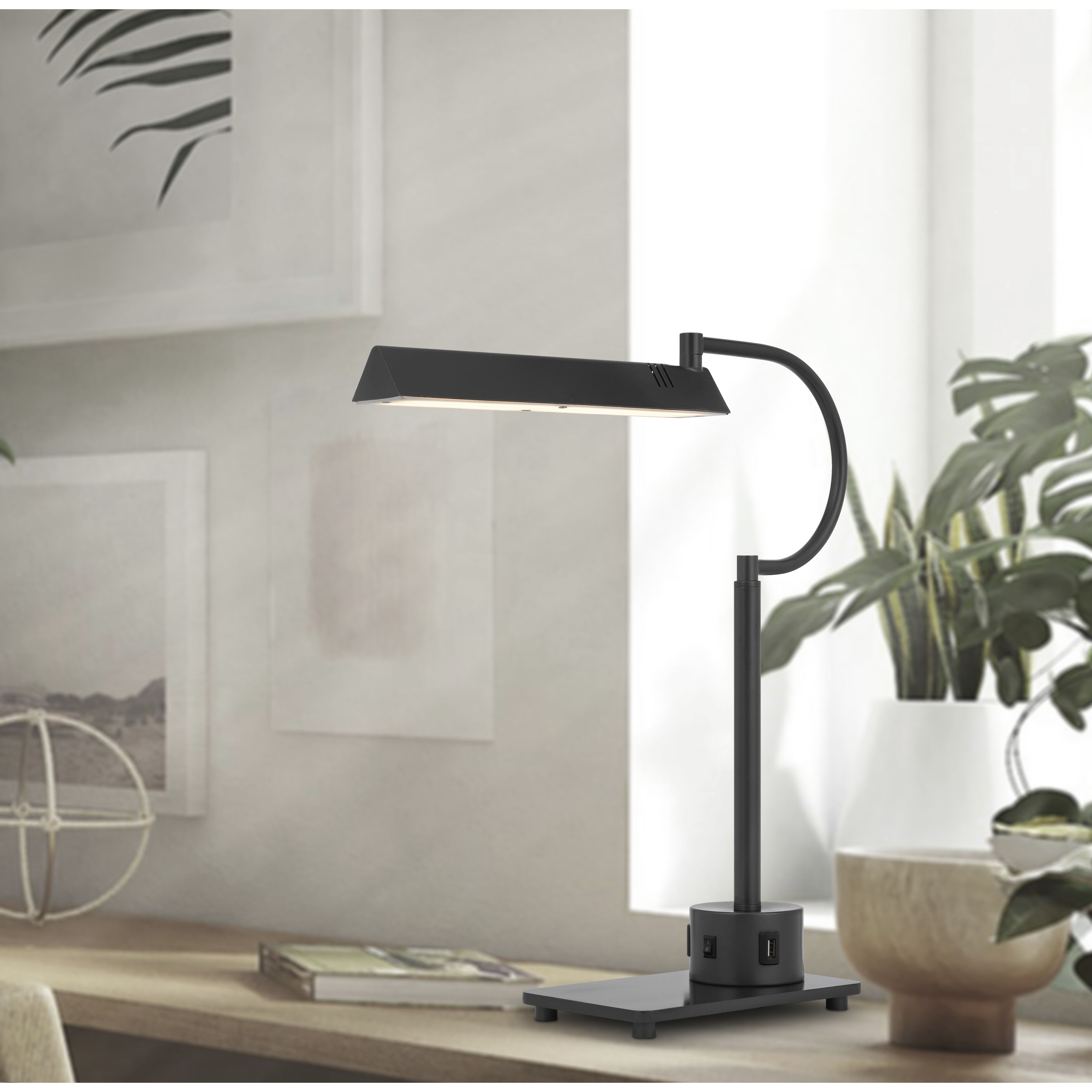 Soho 18.13 inch 12.00 watt Dark Bronze Desk Lamp Portable Light