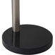 Triplet 85 inch 14 watt Satin Nickel Arc Floor Lamp Portable Light