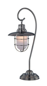Lanterna 24 inch 60.00 watt Antique Brass Table Lamp Portable Light