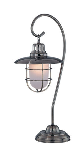 Lanterna 24 inch 60.00 watt Antique Brass Table Lamp Portable Light