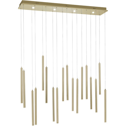 Canada LED 8.2 inch Gold LED Chandelier Ceiling Light