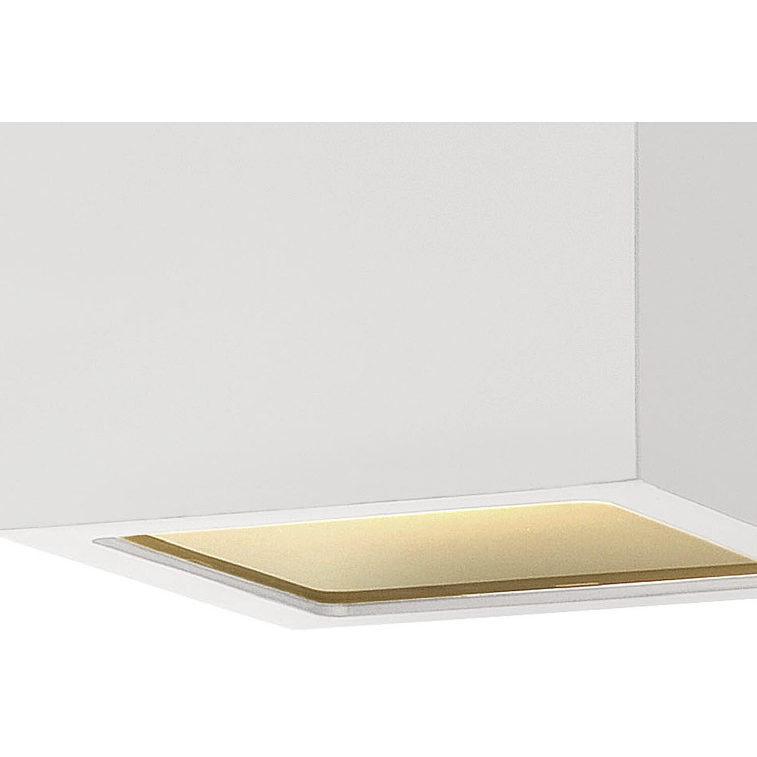 Kube LED 6 inch Satin White Outdoor Flush Mount