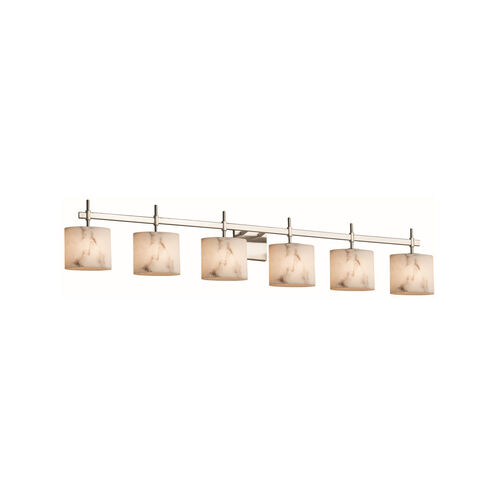 LumenAria 51.5 inch Brushed Nickel Bath Bar Wall Light