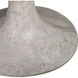 Hourglass Weathered Gray Outdoor Planter