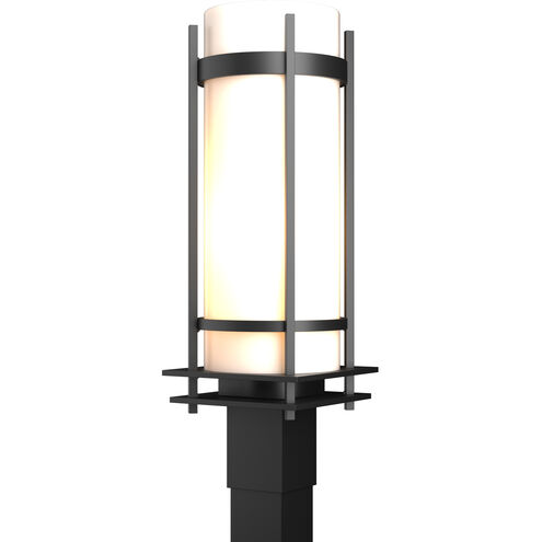 Banded 1 Light 22.25 inch Coastal Black Outdoor Post Light
