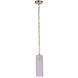 Myos 1 Light 5 inch Sunset Gold Mini Pendant Ceiling Light