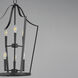 Arden 6 Light 20 inch Black Multi-Light Pendant Ceiling Light