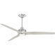 Spitfire LED Brushed Nickel Fan Light