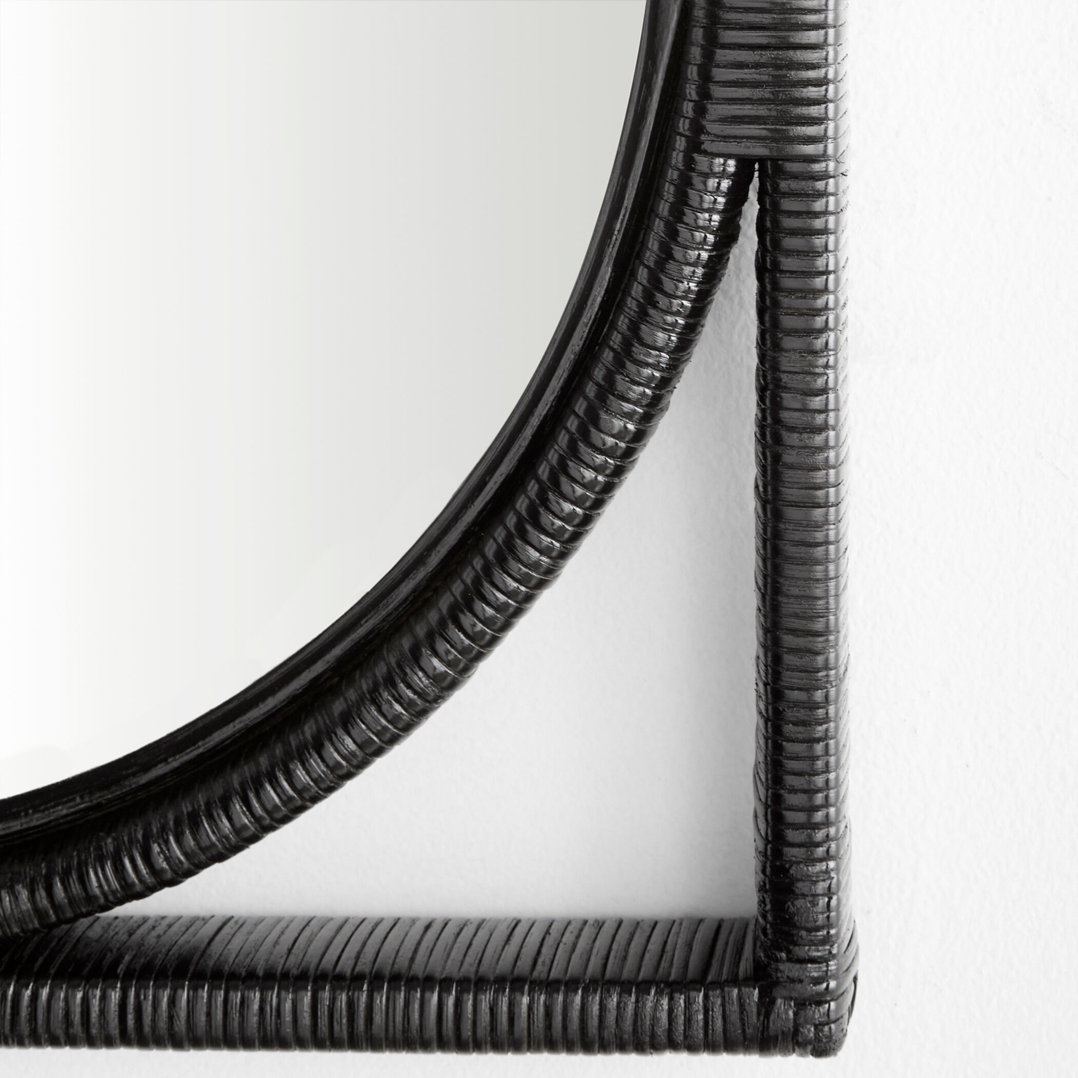 Pemba 24 X 24 inch Black Mirror, Small