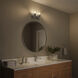 Merry 2 Light 12 inch Polished Chrome Bath Vanity Wall Light