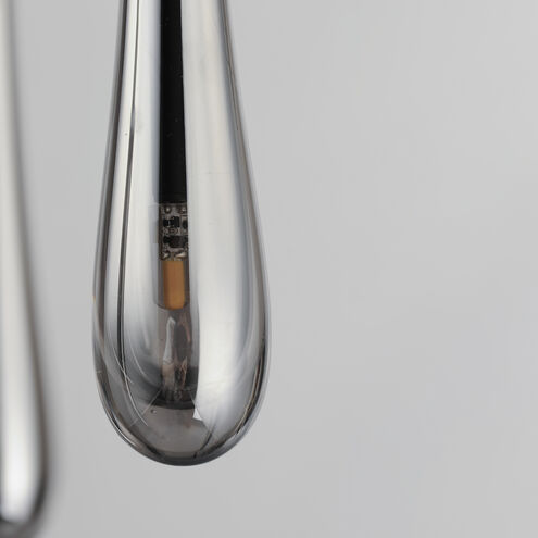 Stillo LED 10 inch Black Multi-Light Pendant Ceiling Light