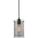Brant 1 Light 5 inch Oil Rubbed Bronze Mini Pendant Ceiling Light