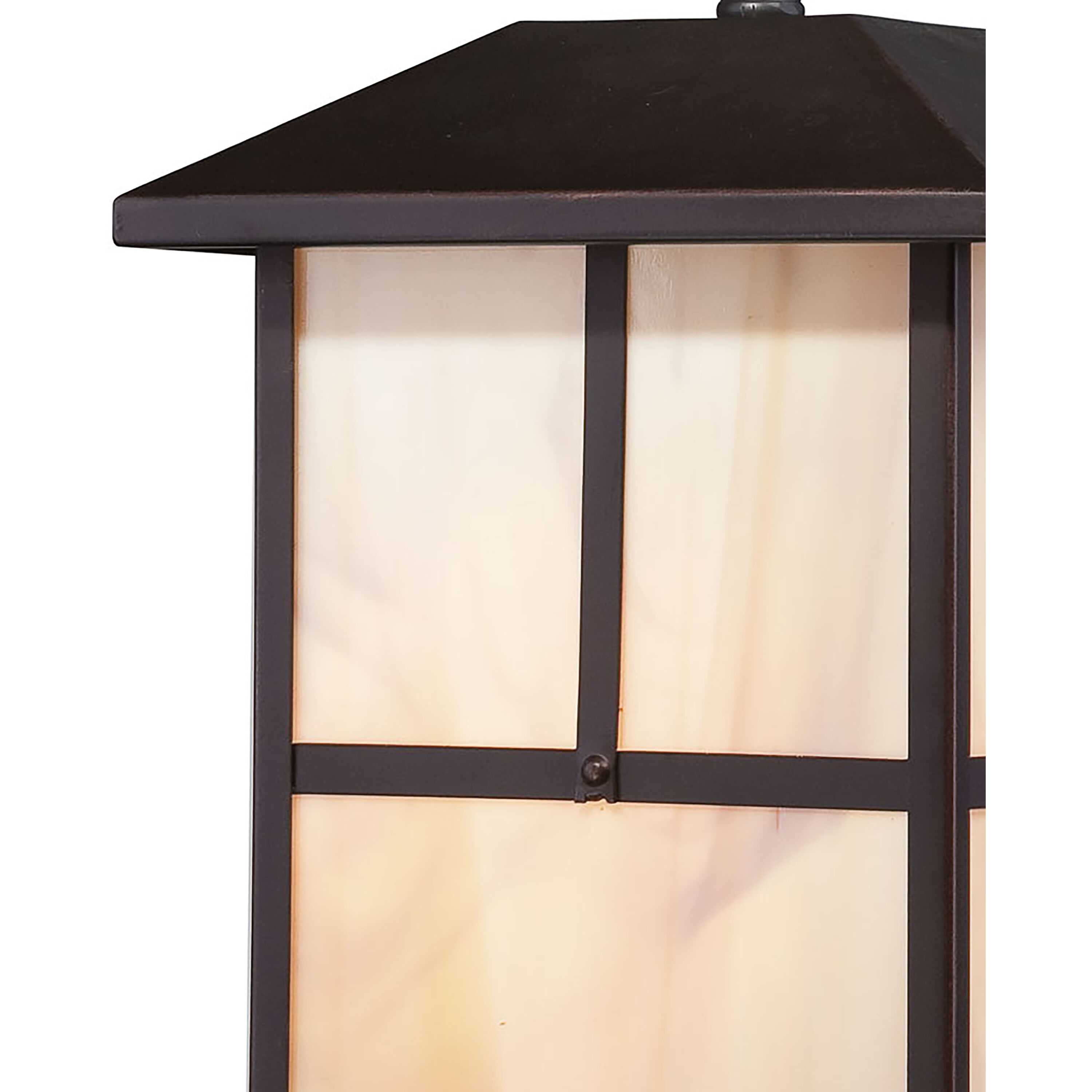 Tanner 1 Light 8.38 inch Claret Bronze Outdoor Hanging Lantern