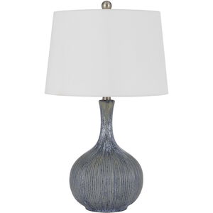 Vernate 25 inch 150.00 watt Distressed Stone Table Lamp Portable Light