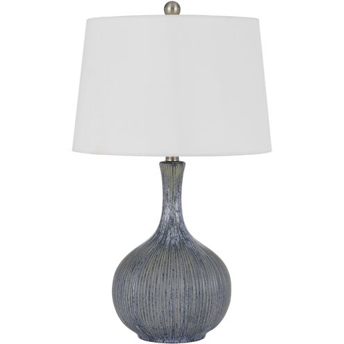Vernate 25 inch 150.00 watt Distressed Stone Table Lamp Portable Light