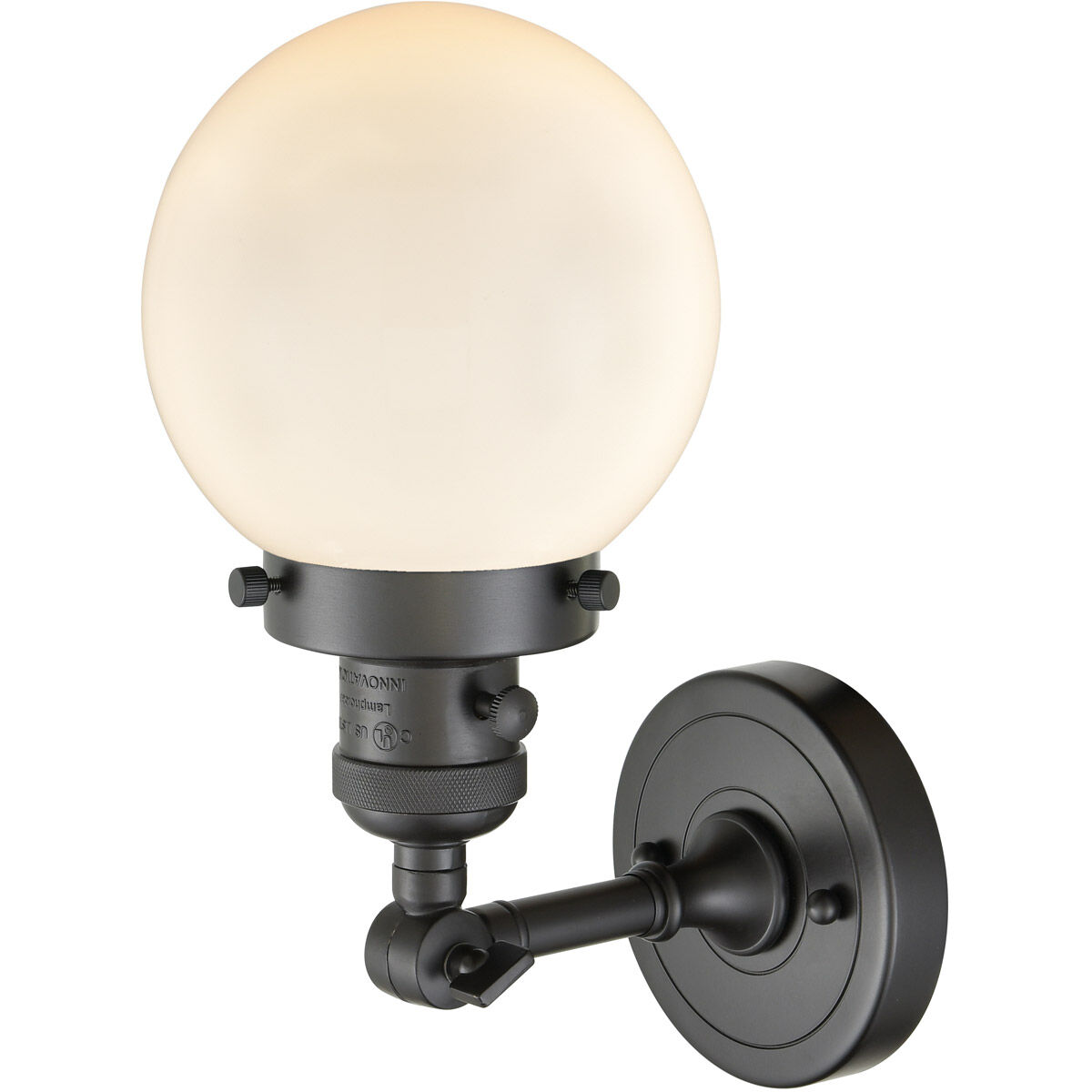 Franklin Restoration Beacon LED 6 inch Oil Rubbed Bronze Sconce Wall Light, Franklin Restoration