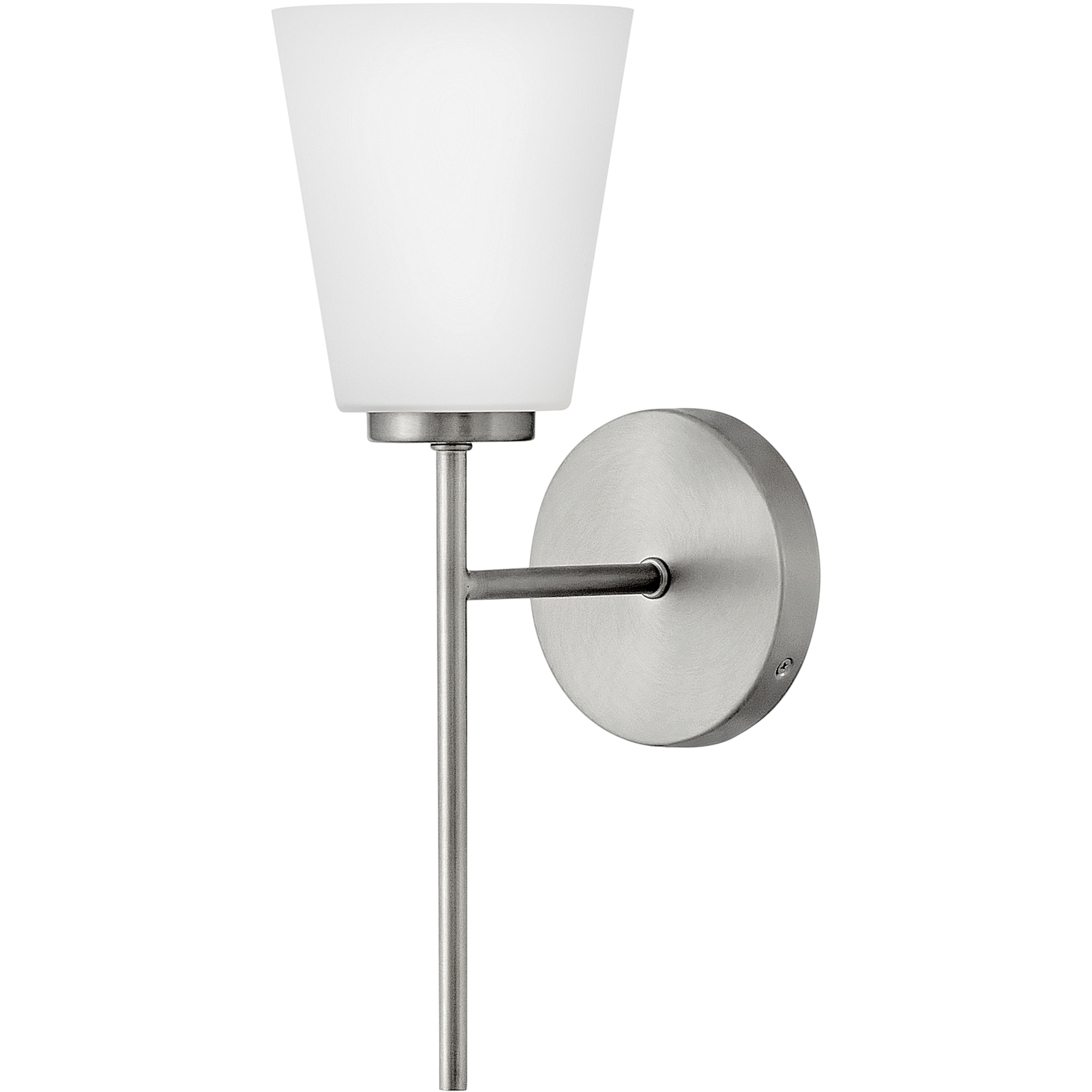 Bri 1 Light 8.25 inch Brushed Nickel Bath Light Wall Light
