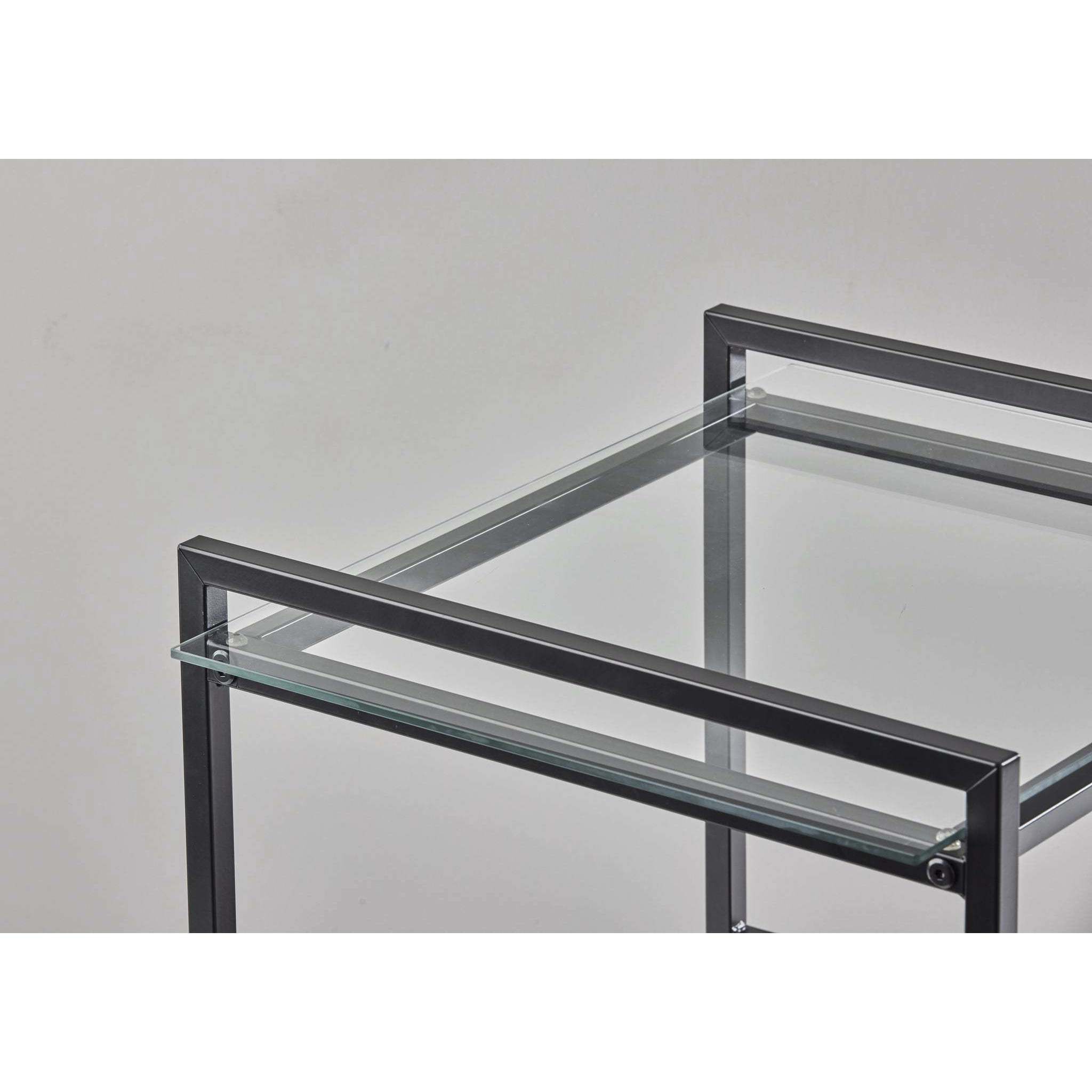 Pearson 21.75 X 19.13 inch Black Accent Table