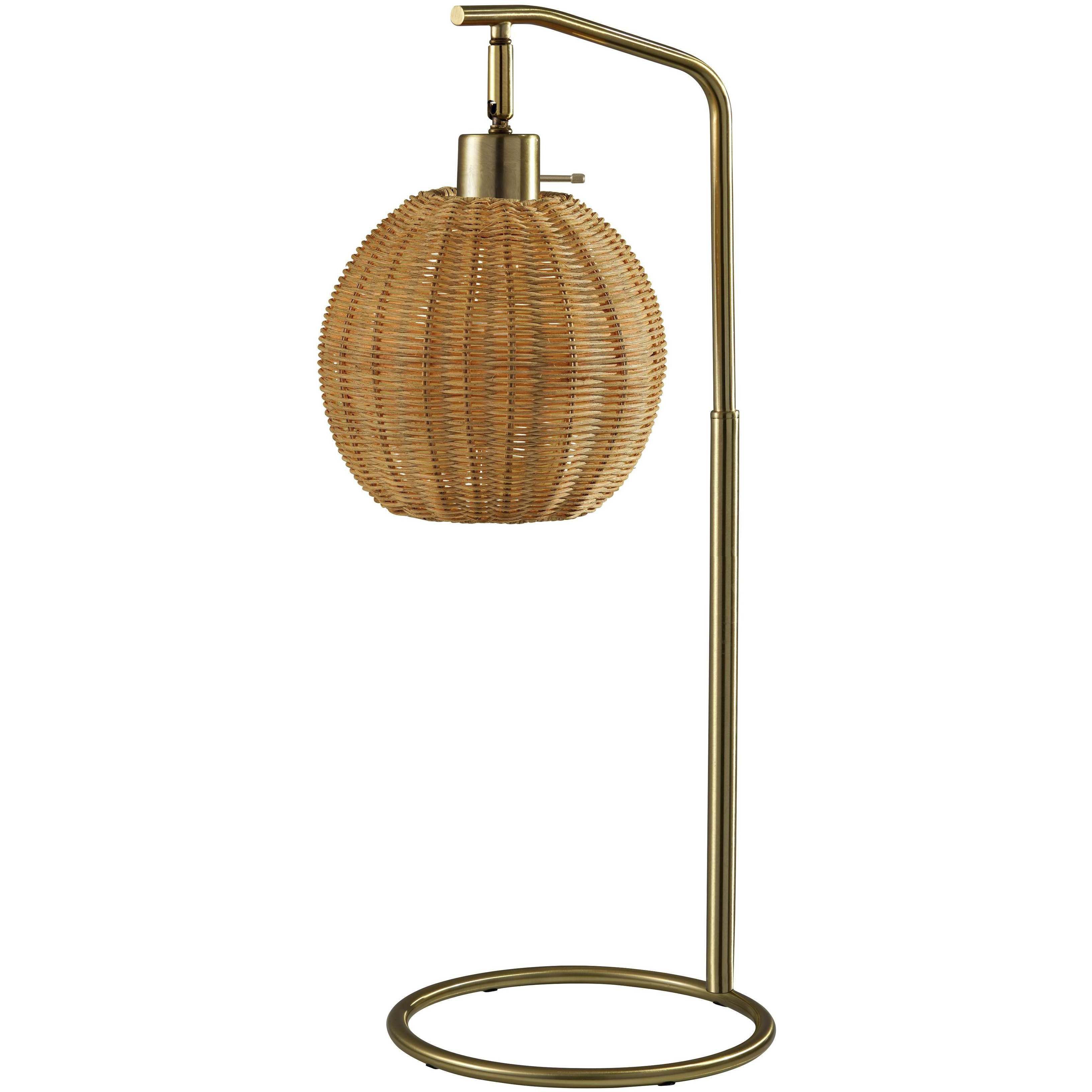 Maeve 25 inch 60.00 watt Antique Brass Table Lamp Portable Light