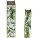Botanical 7.1 X 2.7 inch Green and White Book Box, Set of 2