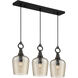 Kendrick 3 Light 31 inch Western Bronze Island Chandelier Ceiling Light