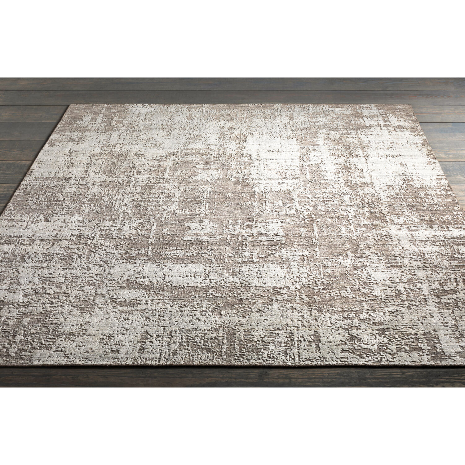 Lucknow 108 X 72 inch Medium Gray Rug in 6 X 9, Rectangle