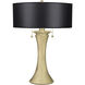Ellie 26 inch 100 watt Oculux Bronze Table Lamp Portable Light