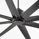 Fleet 72 inch Black Ceiling Fan
