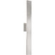 Vesta LED 36 inch Brushed Nickel All-terior Wall