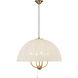 Alora Mood Crosby Pendant Ceiling Light in Brushed Gold