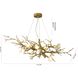 CC Series 16 Light 23.62 inch Brass Chandelier Ceiling Light