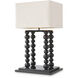 Bentley 29.53 inch 40 watt Piano Black Table Lamp Portable Light