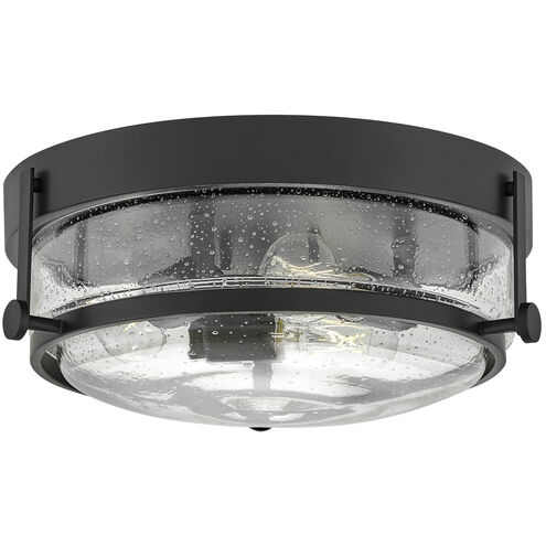 Harper 3 Light 15.75 inch Black Indoor Flush Mount Ceiling Light
