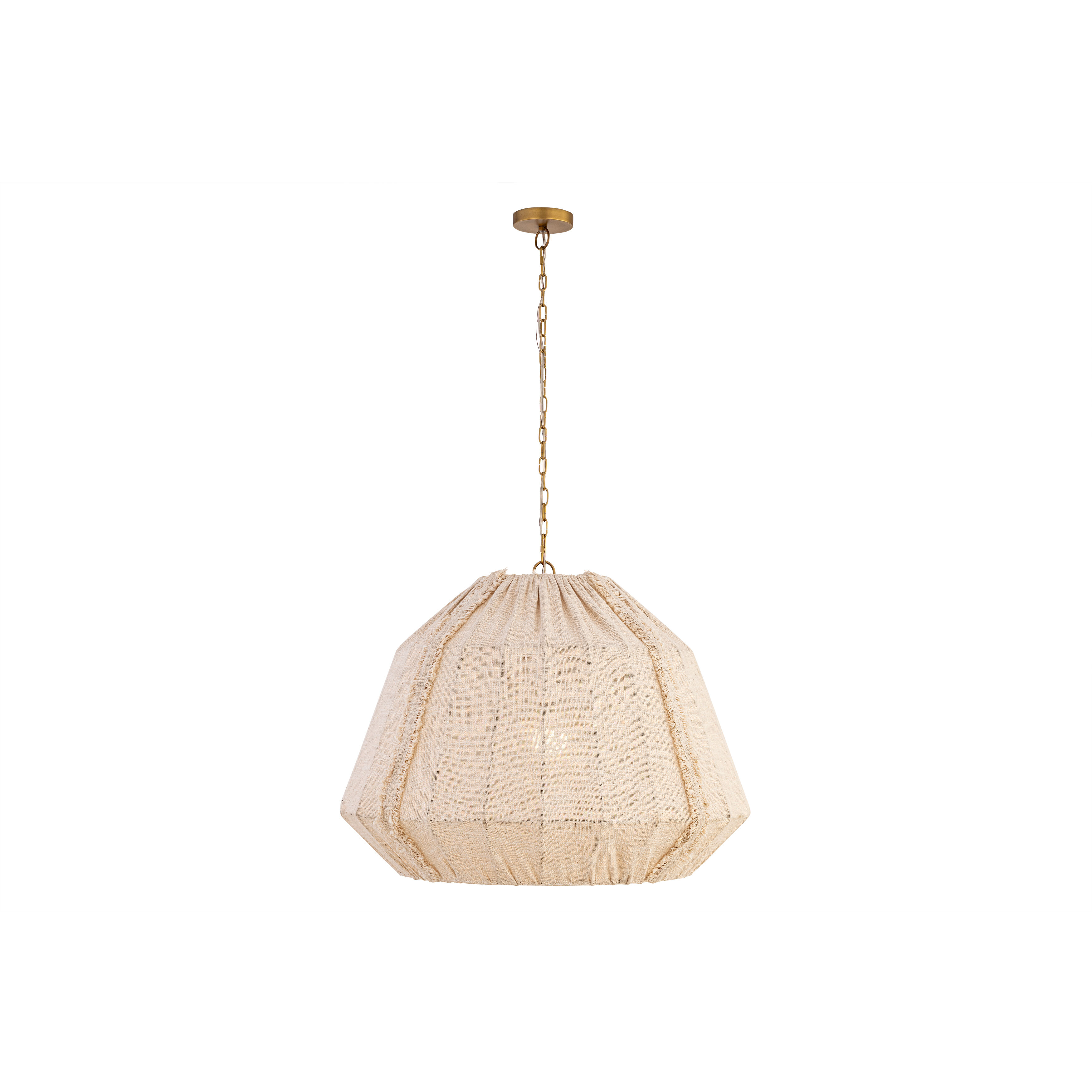 Velune 1 Light 28 inch Legacy Brass Pendant Ceiling Light